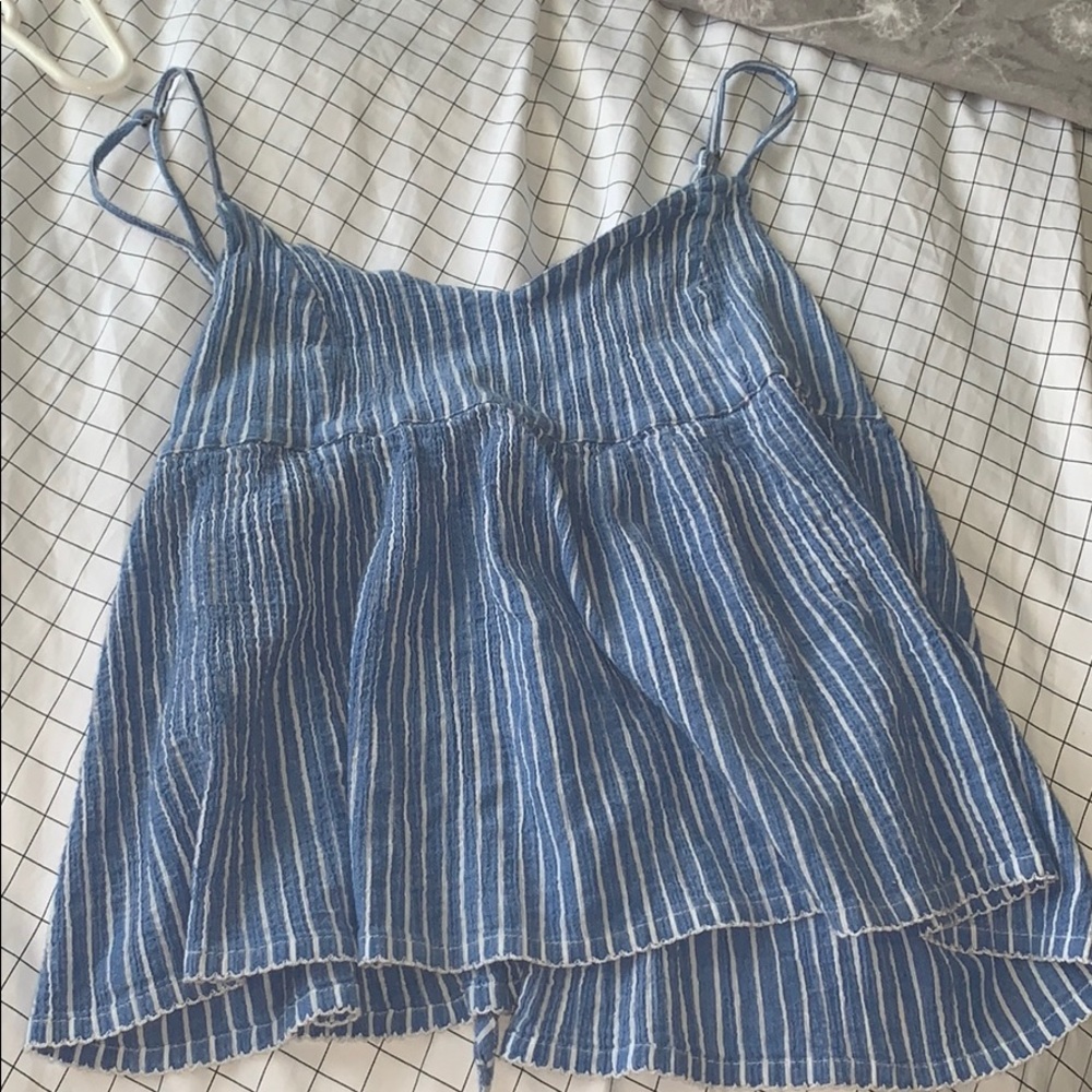 Abercrombie & Fitch tie back tank top
